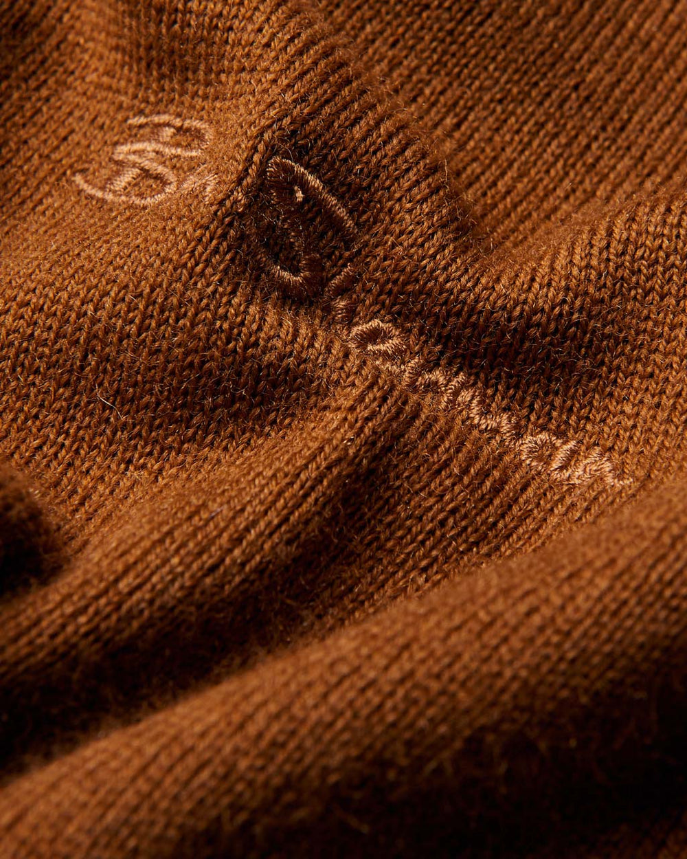 Knitwear Ben Sherman Signature Merino Crewneck Marron | UUL-99595851